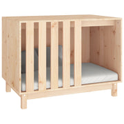 Hundkoja 90x60x67 cm massiv furu
