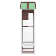 Fågelhus mocka 91,5x53x170 cm massiv furu