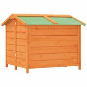 Hundgård brun 96x87x80,5 massiv furu