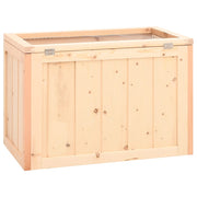 Hamsterbur 60x35,5x42 cm massivt granträ