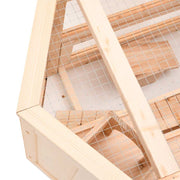 Hamsterbur 80x40x43 cm massivt granträ