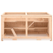 Hamsterbur 104x52x54 cm massivt trä gran