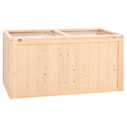 Hamsterbur 104x52x54 cm massivt trä gran