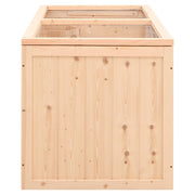 Hamsterbur 89,5x45x45 cm massivt trä gran
