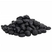 Polerad småsten 10 kg svart 2-5 cm
