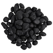 Polerad småsten 10 kg svart 2-5 cm