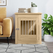 Hundbur sonoma-ek 64,5x80x71 cm konstruerat trä