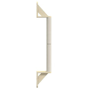 Väggmonterad klöspelare 109 cm sisal