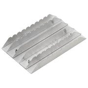 Ryktskrapa 3 st silver aluminium