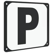 Dressyrbokstäver 12 st stål