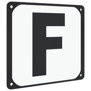 Dressyrbokstäver 12 st stål