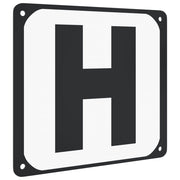 Dressyrbokstäver 12 st stål