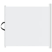 Infällbar husdjursgrind vit 82,5x125 cm