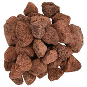 Lavagrus 10 kg röd 3-5 cm