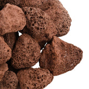 Lavagrus 25 kg röd 3-5 cm