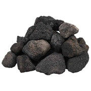 Lavastenar 25 kg svart 5-8 cm
