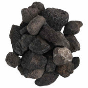 Lavastenar 25 kg svart 5-8 cm