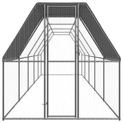 Hönsbur 2x10x2 m galvaniserat stål