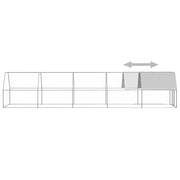 Hönsbur 2x10x2 m galvaniserat stål