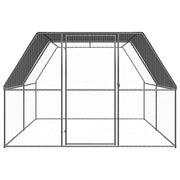 Hönsbur 3x4x2 m galvaniserat stål