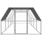 Hönsbur 3x10x2 m galvaniserat stål