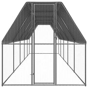 Hönsbur 2x10x2 m galvaniserat stål