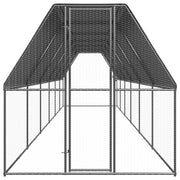 Hönsbur 2x12x2 m galvaniserat stål