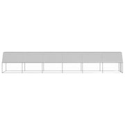 Hönsbur 2x12x2 m galvaniserat stål