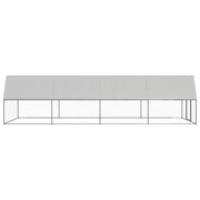 Hönsbur 3x8x2 m galvaniserat stål