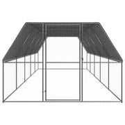 Hönsbur 3x10x2 m galvaniserat stål