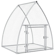 Kaninbur silver 105x100x120 cm galvaniserat stål