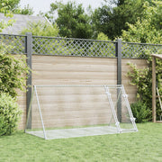 Kaninbur silver 200x105x91 cm galvaniserat stål