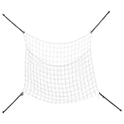 Hönät 2 st rektangulärt vit 100x90 cm PP