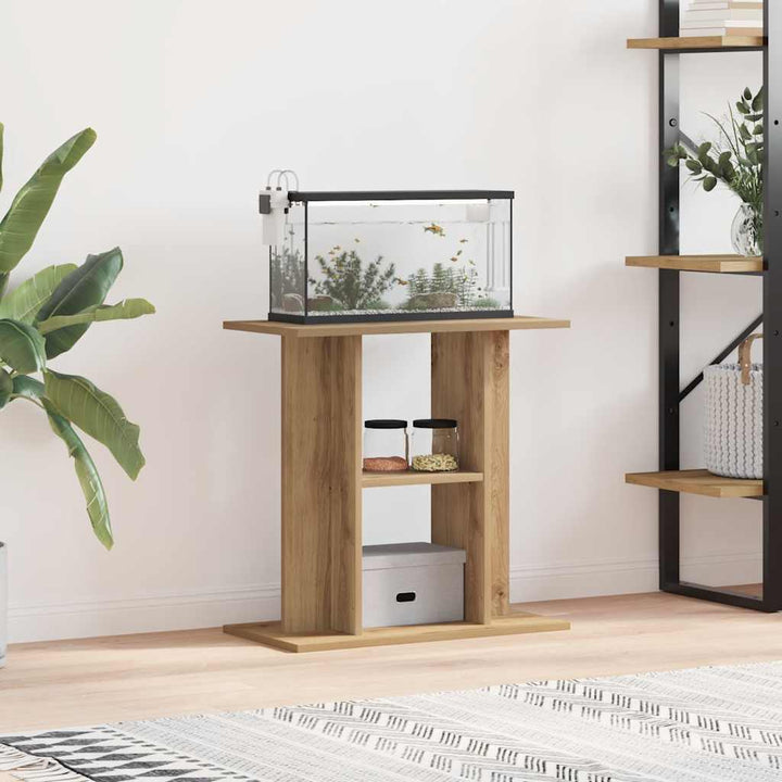 Akvariebänk artisan ek 60x30x60 cm konstruerat trä