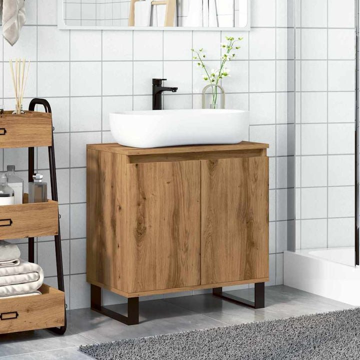 Hundbur artisan ek 64,5x80x71 cm konstruerat trä