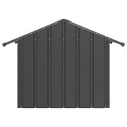 Hundkoja med tak 85x107x81 cm galvaniserat stål