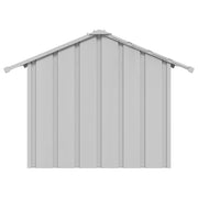 Hundkoja med tak 85x107x81 cm galvaniserat stål