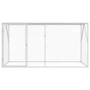 Fågelbur Silver 208 x 102 x 108 cm
