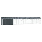 Fågelbur Antracit 844 x 103 x 142 cm