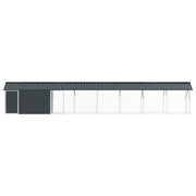 Fågelbur Antracit 844 x 103 x 142 cm