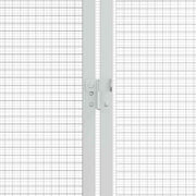 Fågelbur Silver 210 x 304 x 213 cm