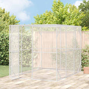 Fågelbur Silver 210 x 304 x 213 cm