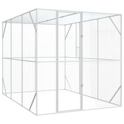 Fågelbur Silver 210 x 304 x 213 cm