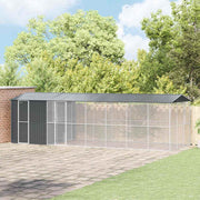 Fågelbur Antracit 860 x 310 x 247 cm