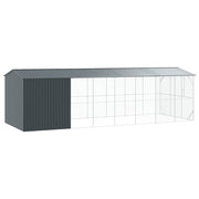 Fågelbur Antracit 860 x 310 x 247 cm