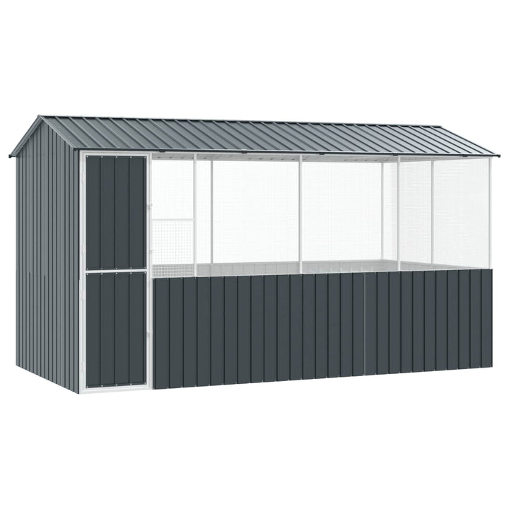 Fågelbur Antracit 410 x 210 x 230 cm