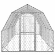 Hönsgård 2,5x6x2,25 m galvaniserat stål