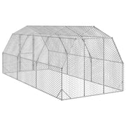 Hönsgård 2,5x6x2,25 m galvaniserat stål