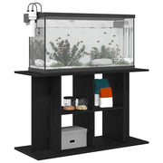 Akvariestativ svart ek 100x40x60 cm konstruerat trä