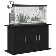Akvariestativ svart ek 101x41x58 cm konstruerat trä
